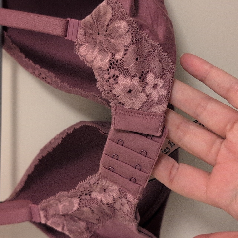 NWT Victoria's Secret Sexy Tee Push-Up Posey Lace Bra, 38c In Ganache - Picture 7 of 7